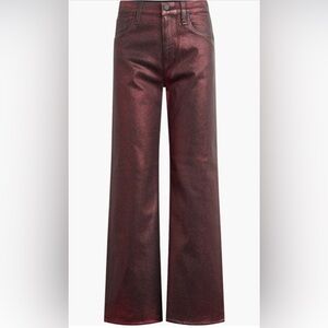 Hudson Jeans -Wide Leg- Port Glitter Foil Denim. Bought at Nordstrom 12/2025